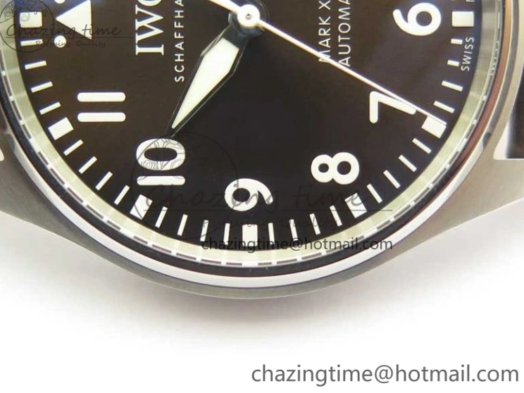 MIROTIME 0310 Practical MARK XVIII ANTOINE DE SAINT EXUPÉRY IW327003 SS MKS 1:1 Best Edition on Brown Leather MIYOTA 7193